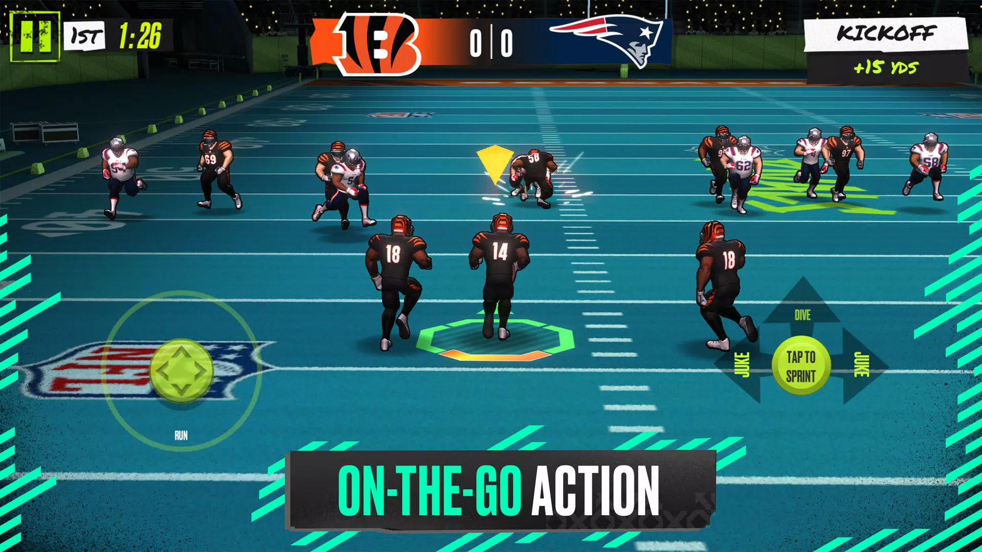 NFL Rivals Captura de pantalla 0