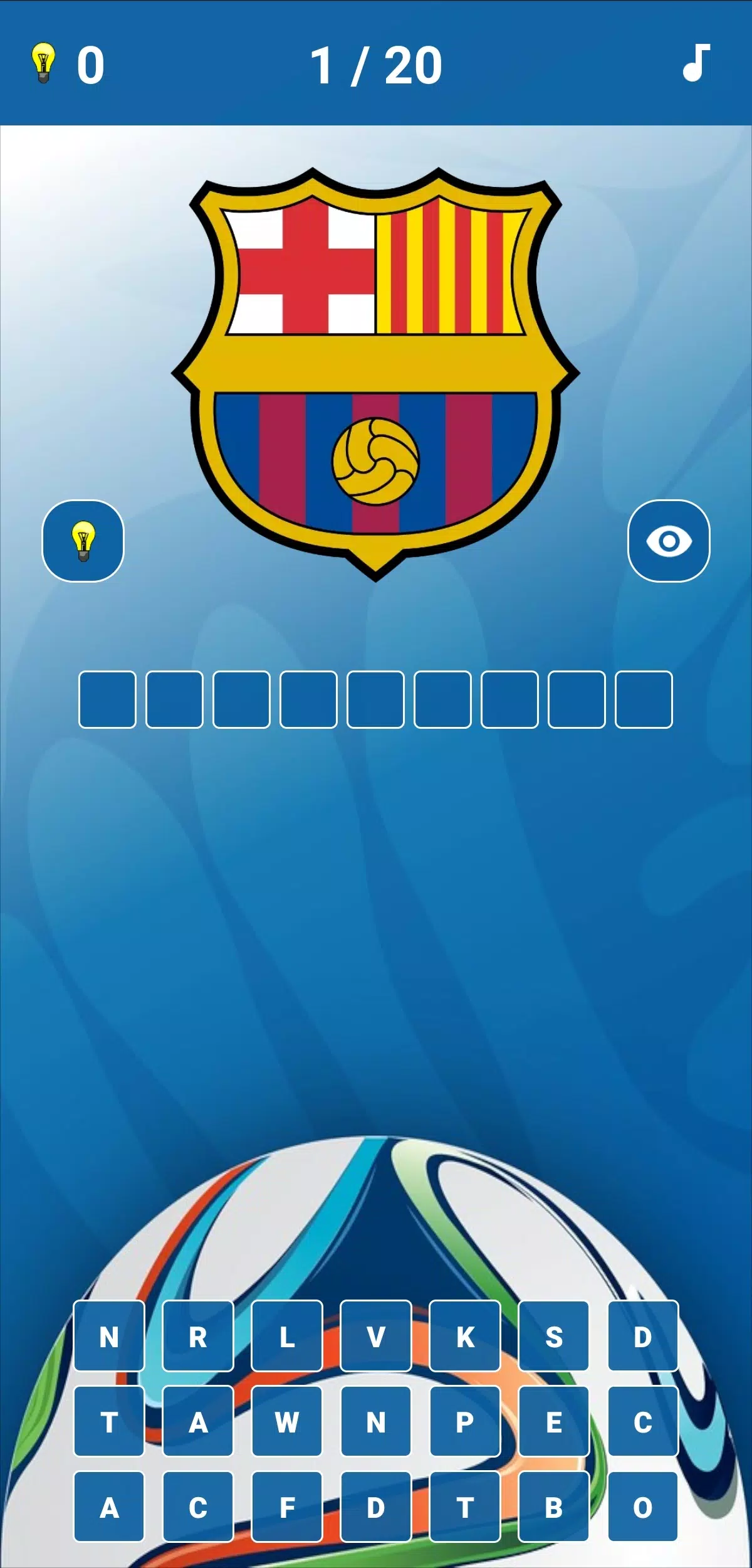 Soccer Clubs Logo Quiz Screenshot 0