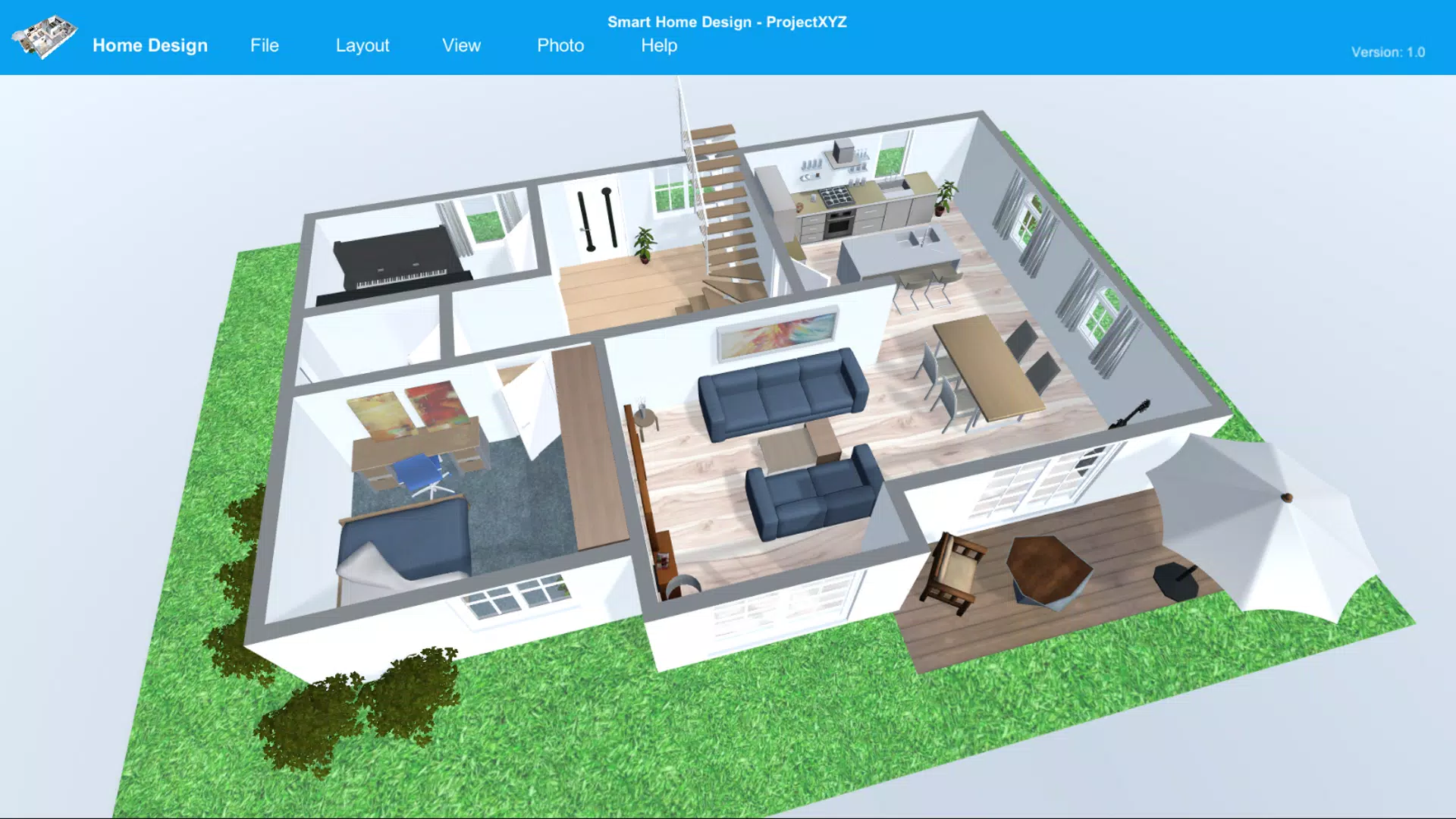 Smart Home Design Capture d'écran 0