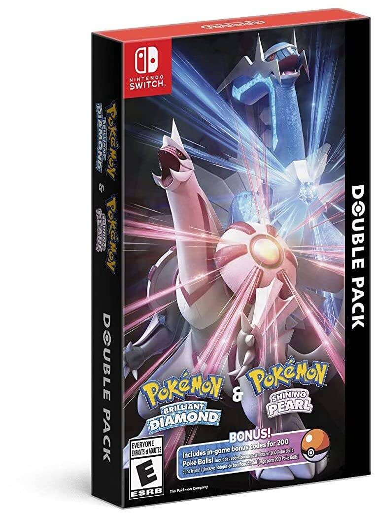 PokémonBrillirl Diamond＆PokémonShining Pearl Double Pack-任天堂开关