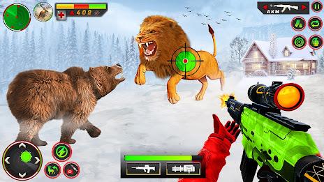 Jungle Deer Hunting Games ภาพหน้าจอ 3