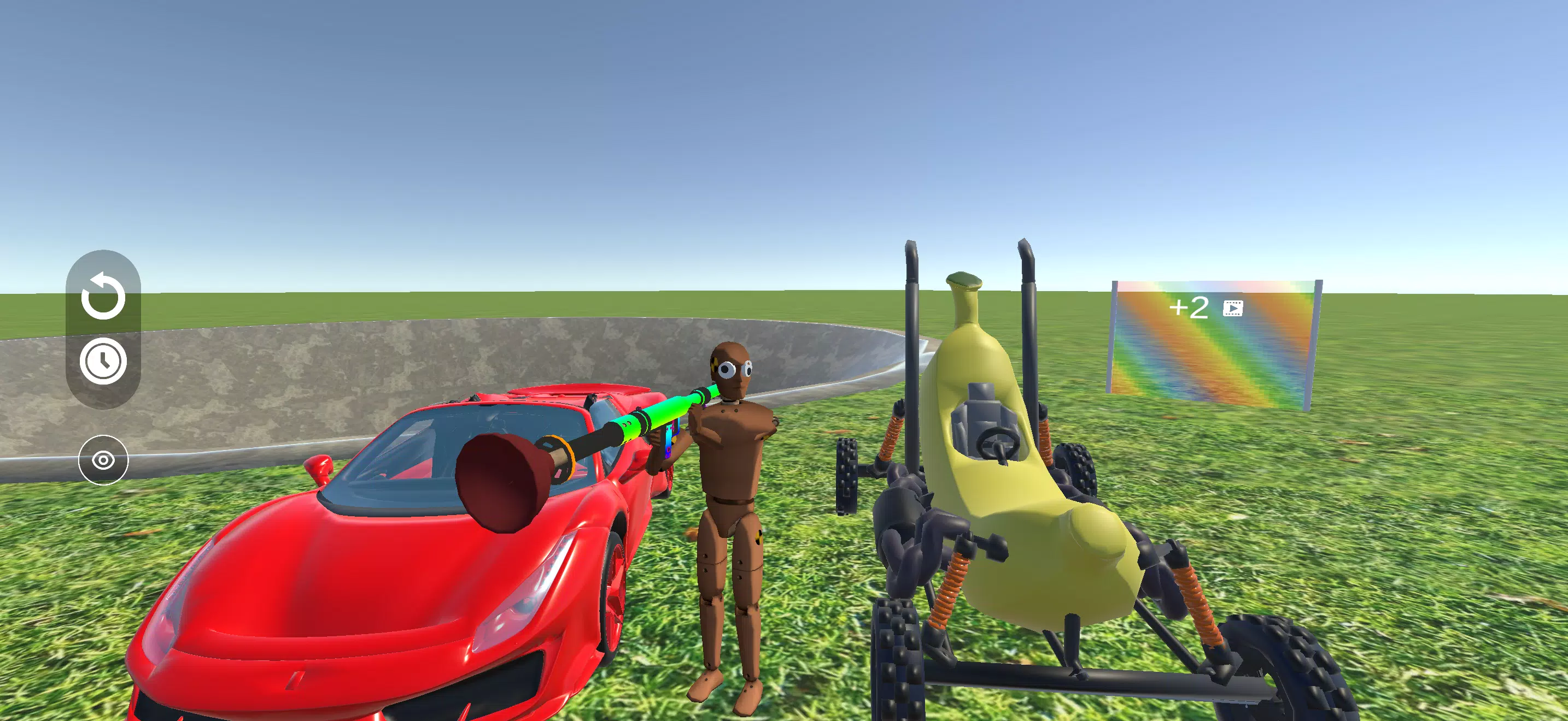 Ragdoll Sandbox 3D Captura de tela 0