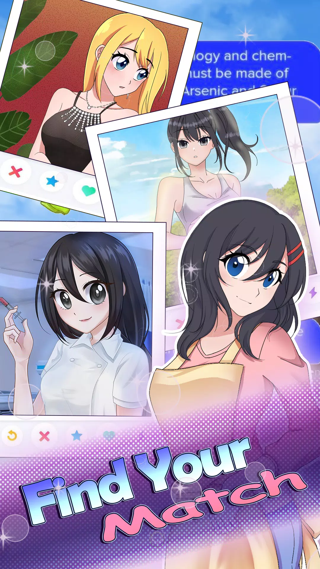 HaremKing - Waifu Dating Sim应用截图第3张