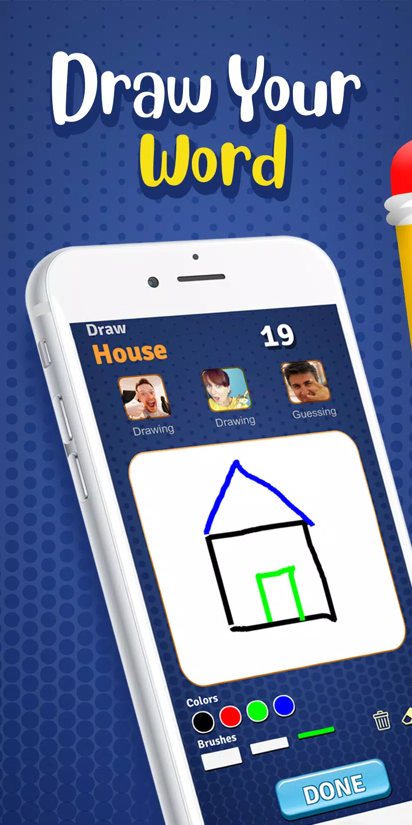 Draw With Friends Multiplayer Captura de pantalla 0