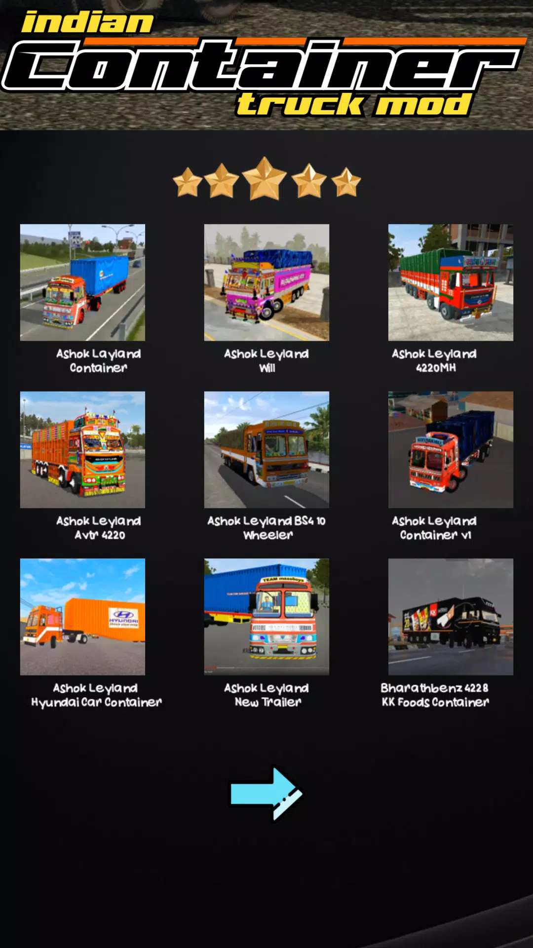 Indian Container Truck Mod Capture d'écran 1
