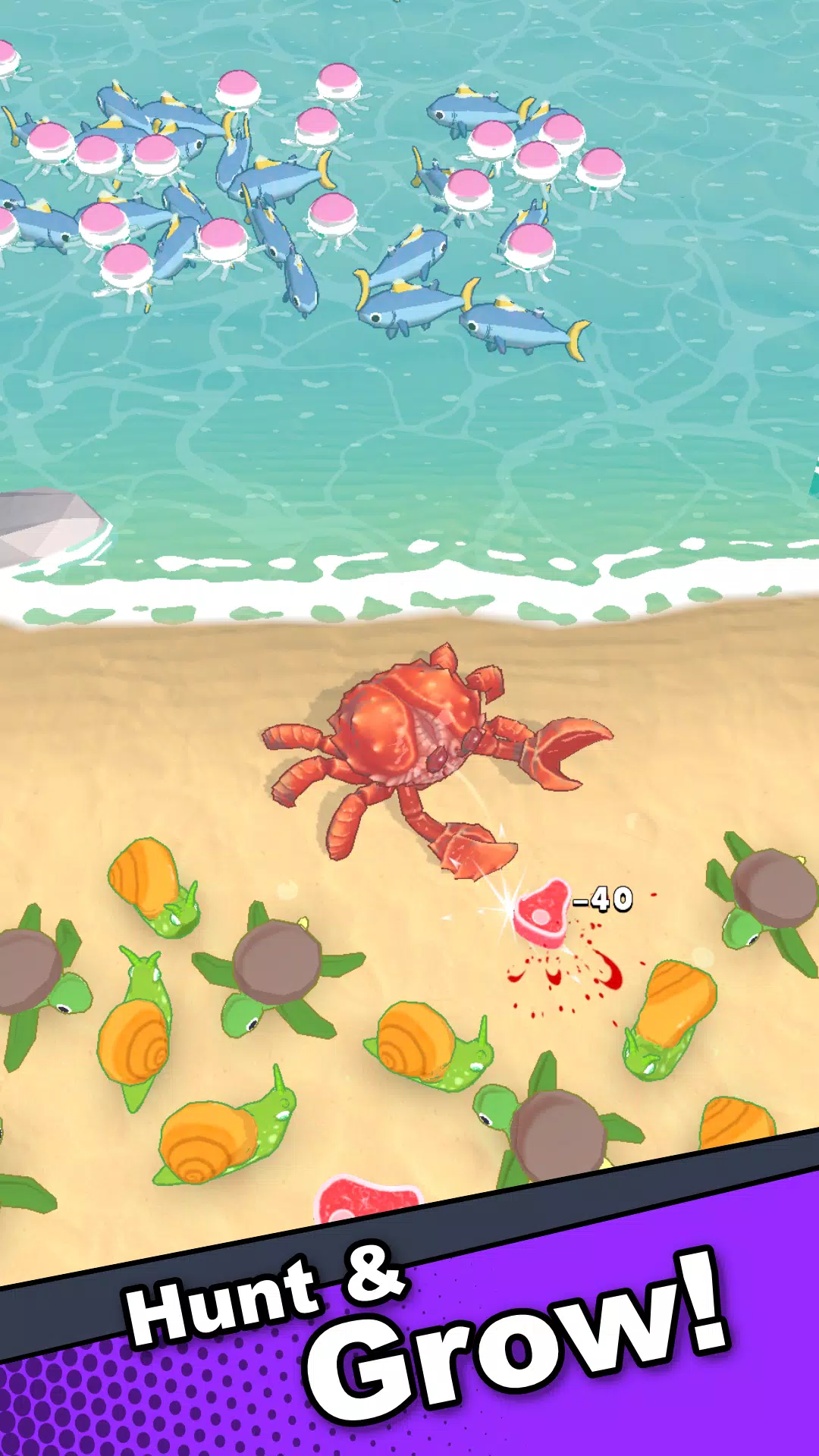 Crab Life - Idle Rpg應用截圖第2張