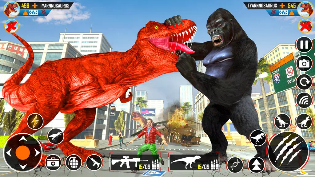 King Kong Gorilla City Attack Tangkapan skrin 3