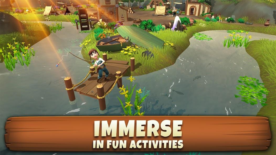 Sunrise Village: Farm Game Mod Schermafbeelding 3