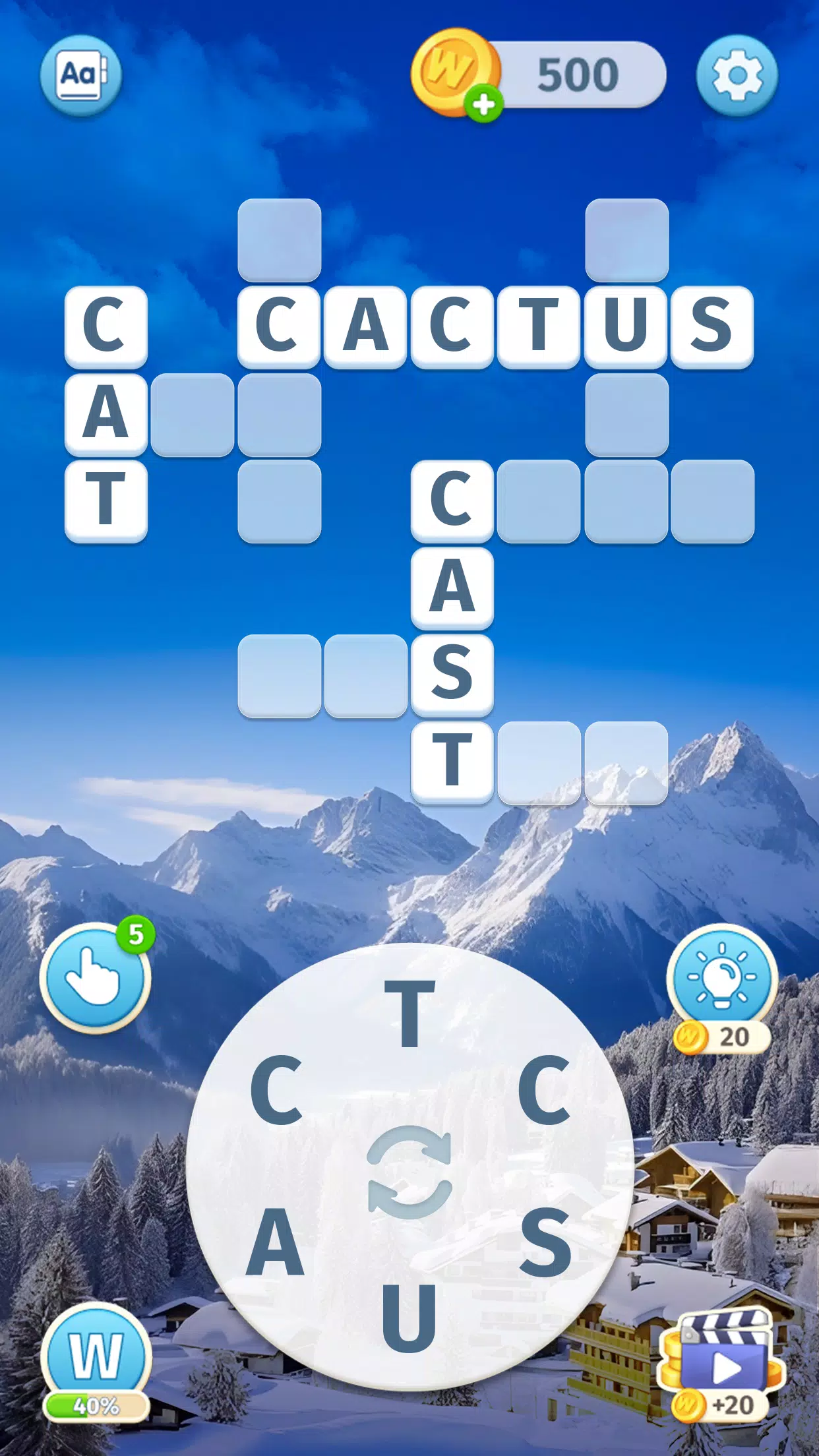 Sky Words Captura de tela 1