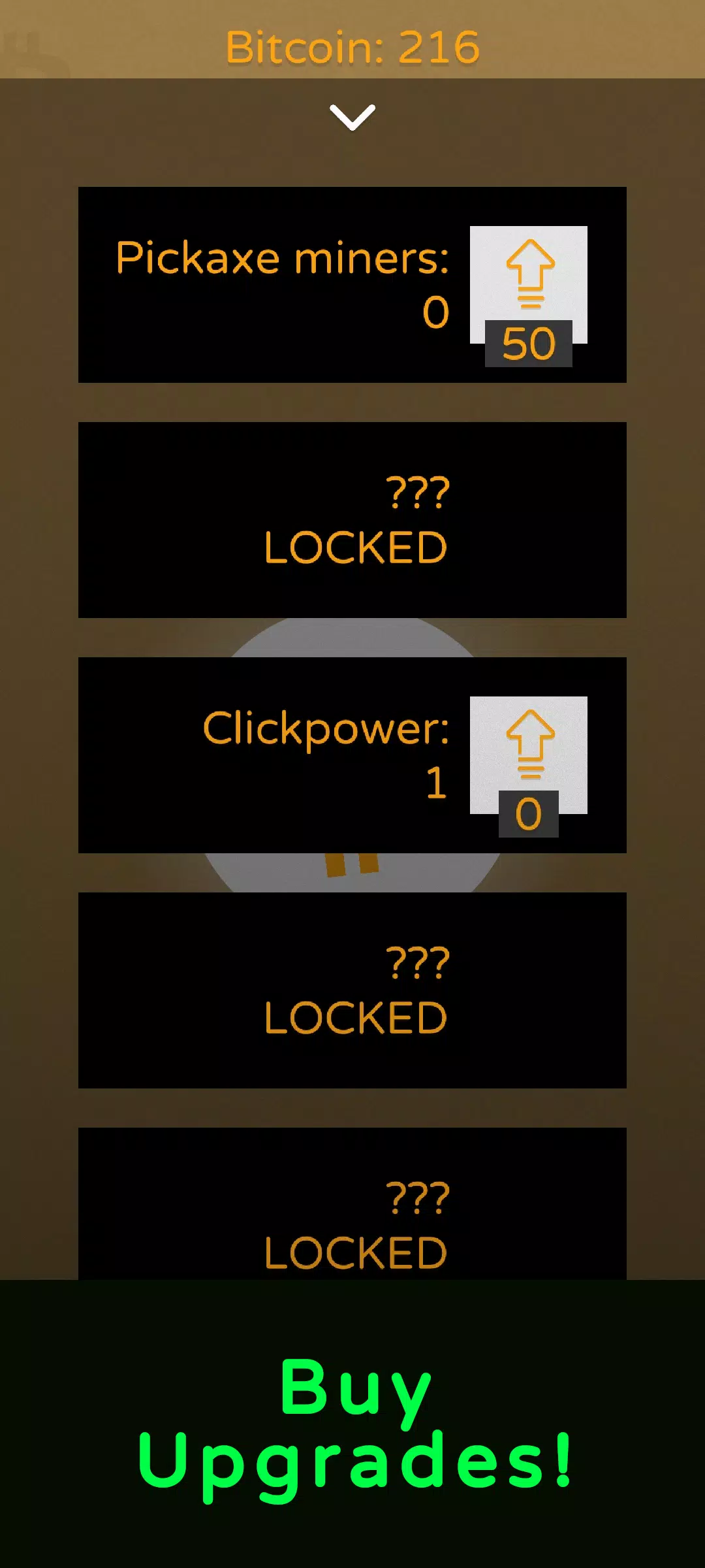 CryptoClicker Captura de tela 1