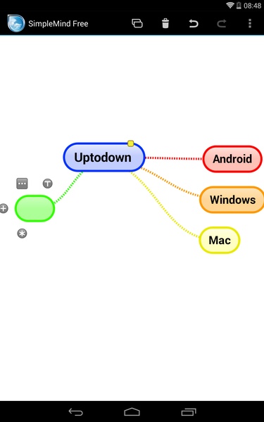 SimpleMind Free mind mapping Ekran Görüntüsü 1