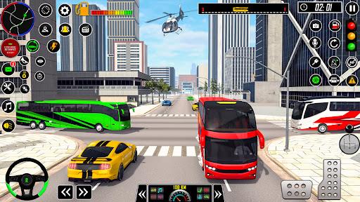 Grand City Racing Bus Sim 3D應用截圖第1張