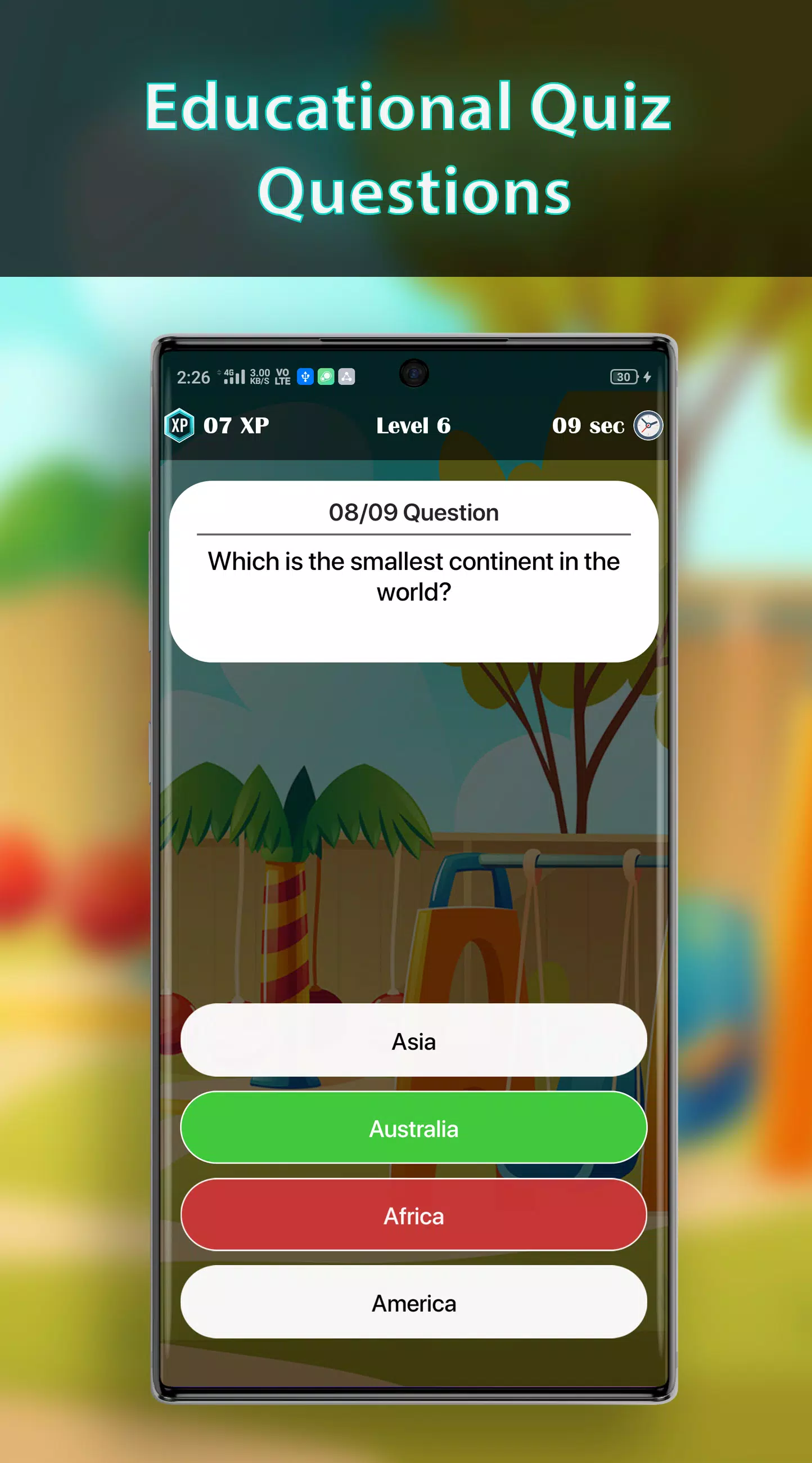 Kids Quiz Screenshot 0