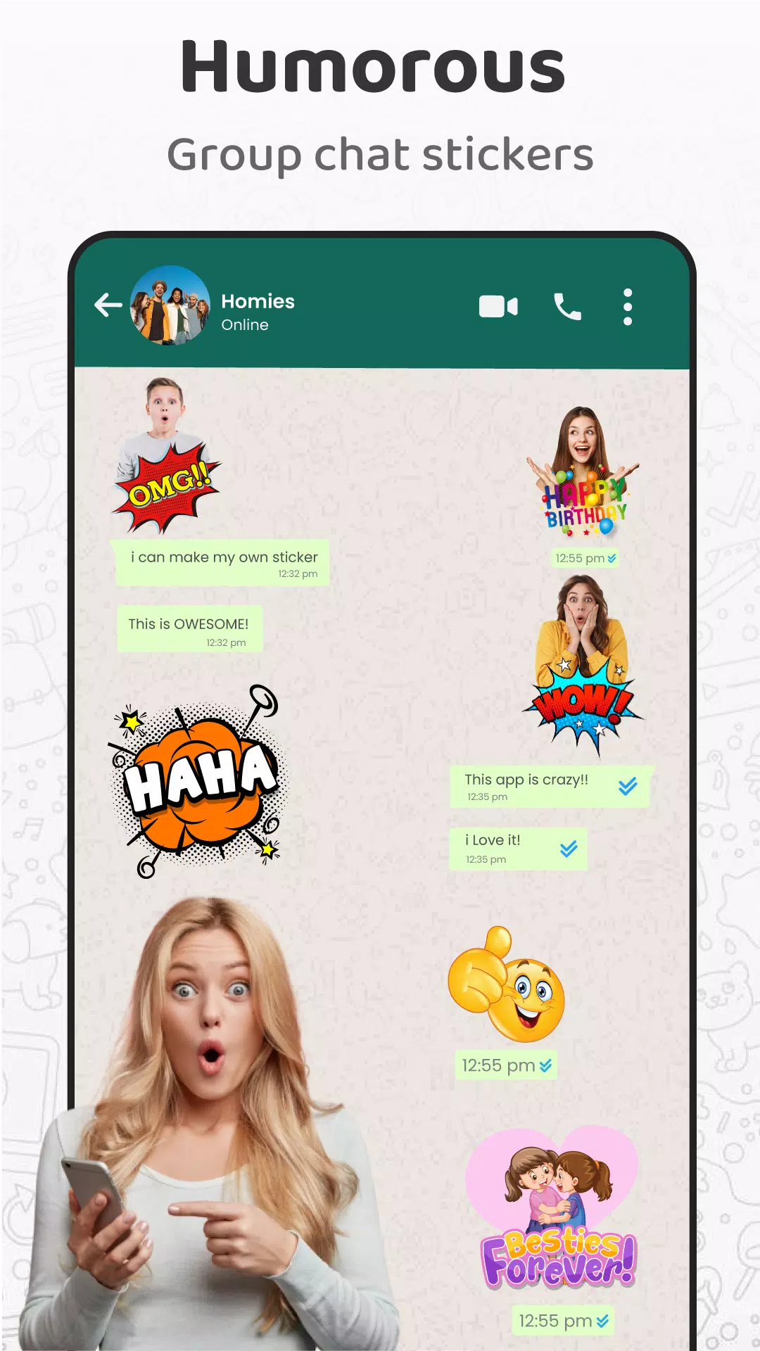 Animated Sticker Maker & GIFHY Screenshot 2