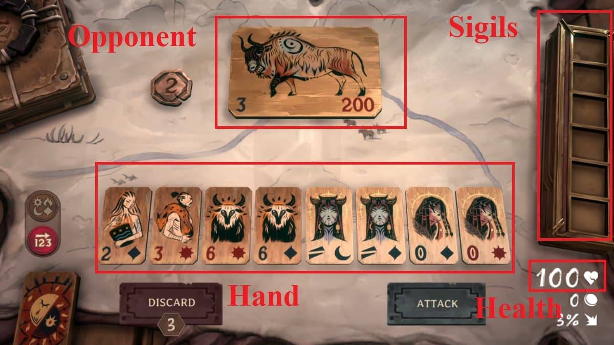 League of Legends Demons Hand ui