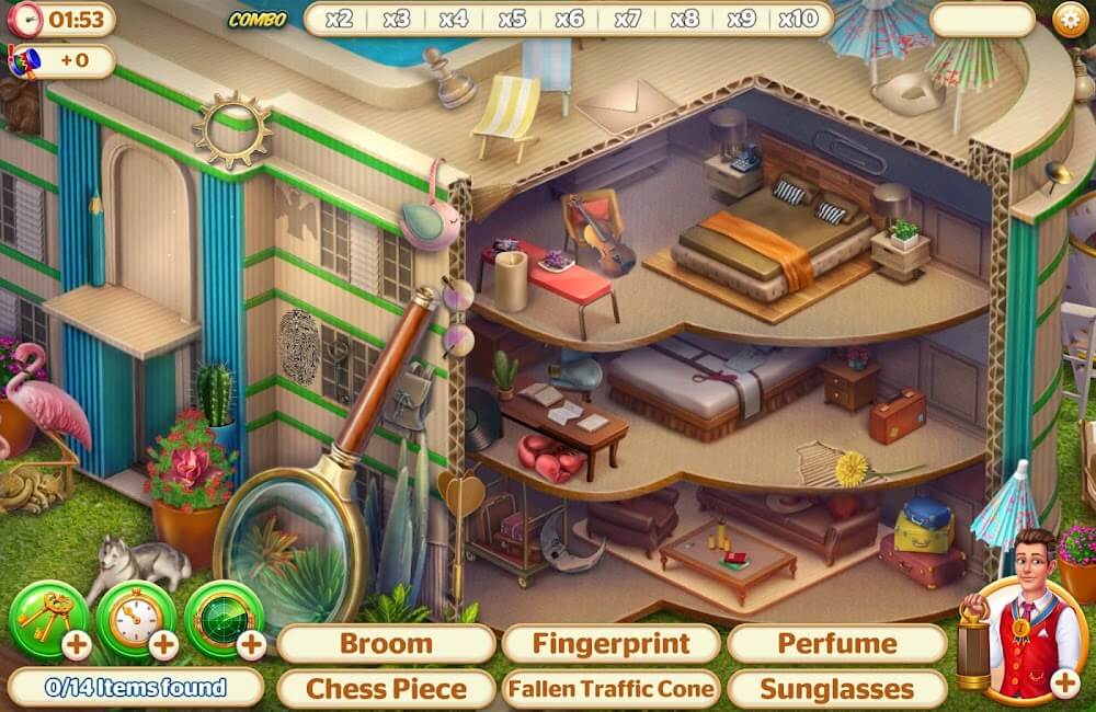 Hidden Hotel: Wimmelbildspiele Screenshot 2