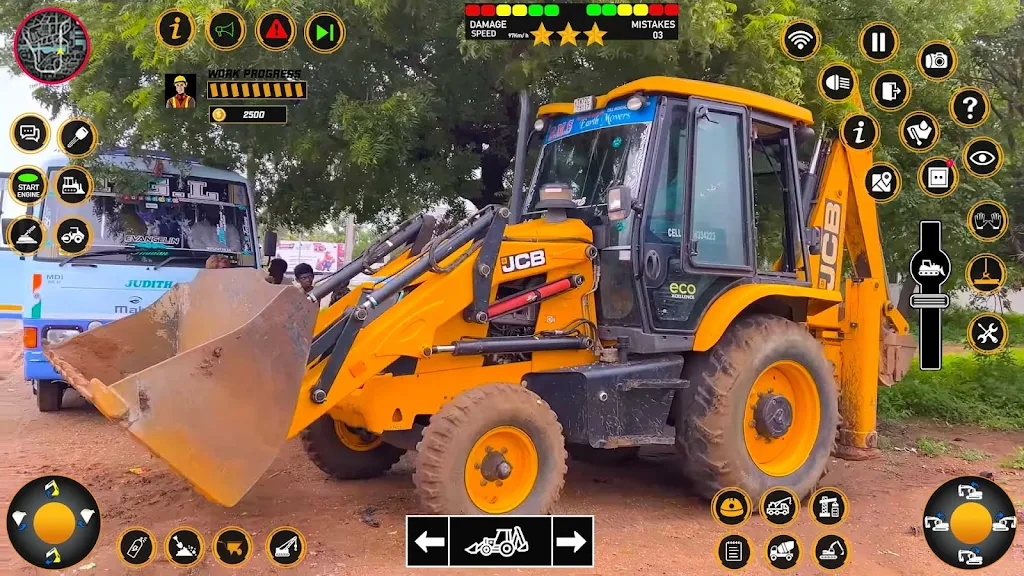 Snow Excavator Game: JCB Games應用截圖第3張