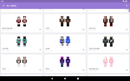 Skins for Minecraft 2 ภาพหน้าจอ 1