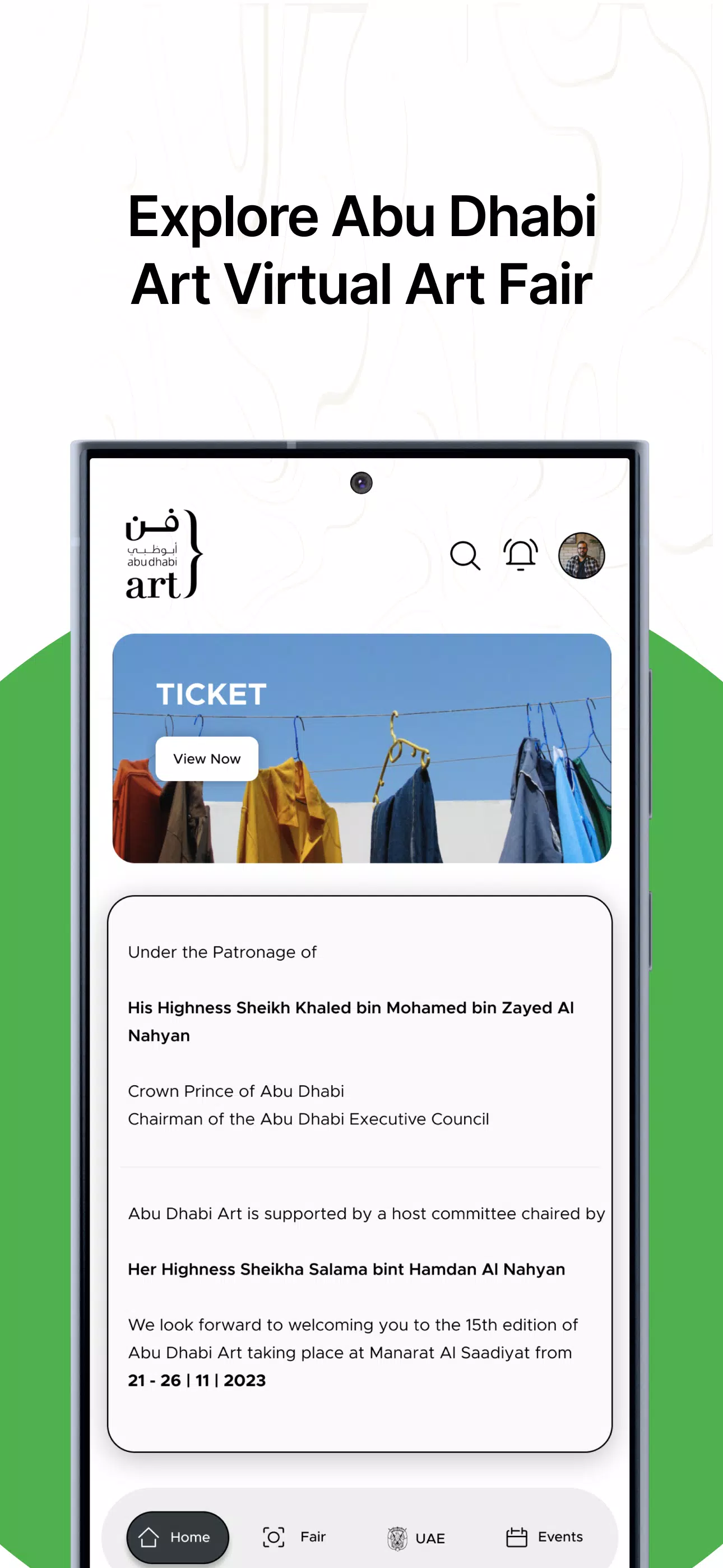 Abu Dhabi Art Capture d'écran 1