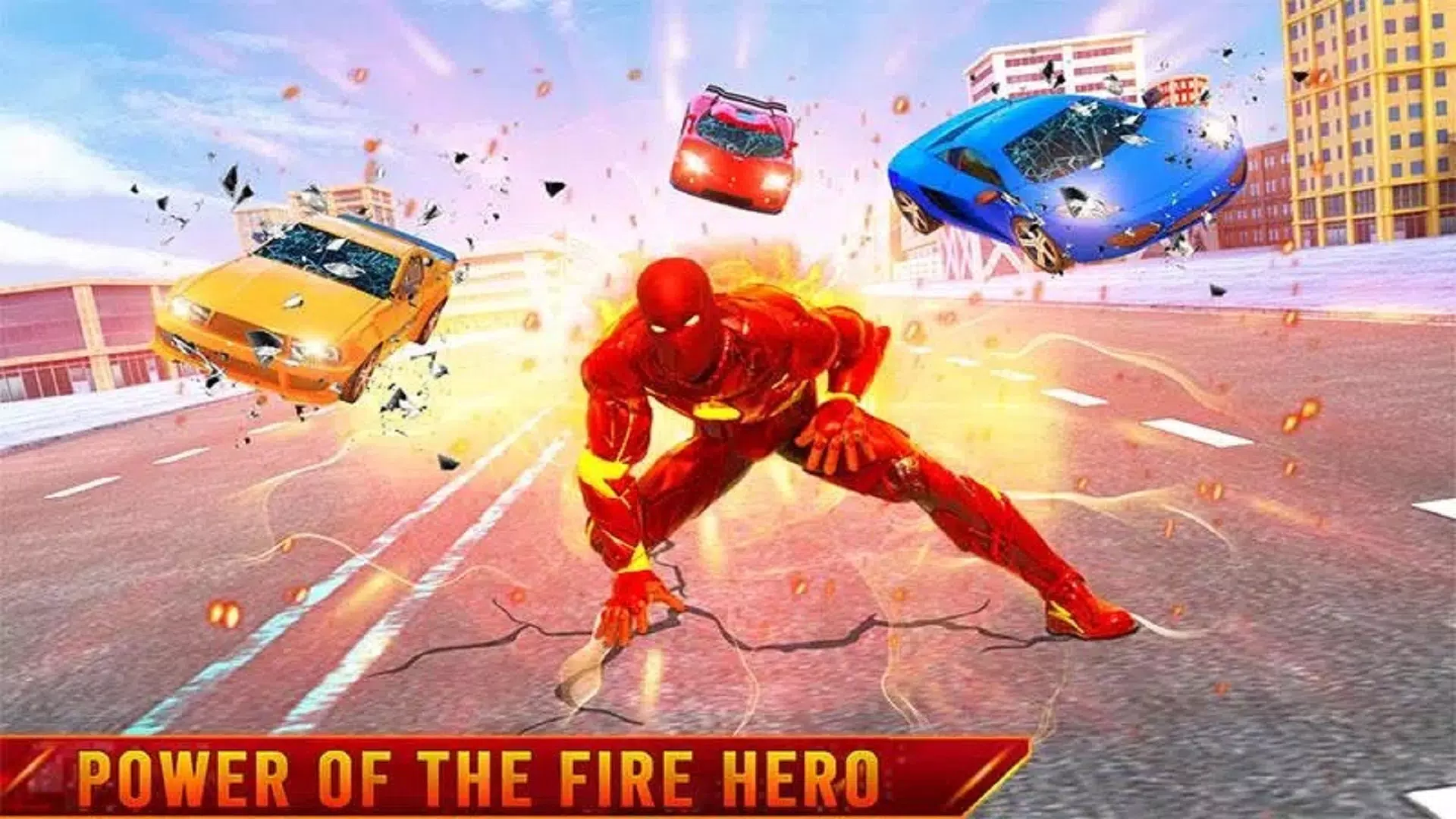 Fire Hero Robot Transform Game Screenshot 2