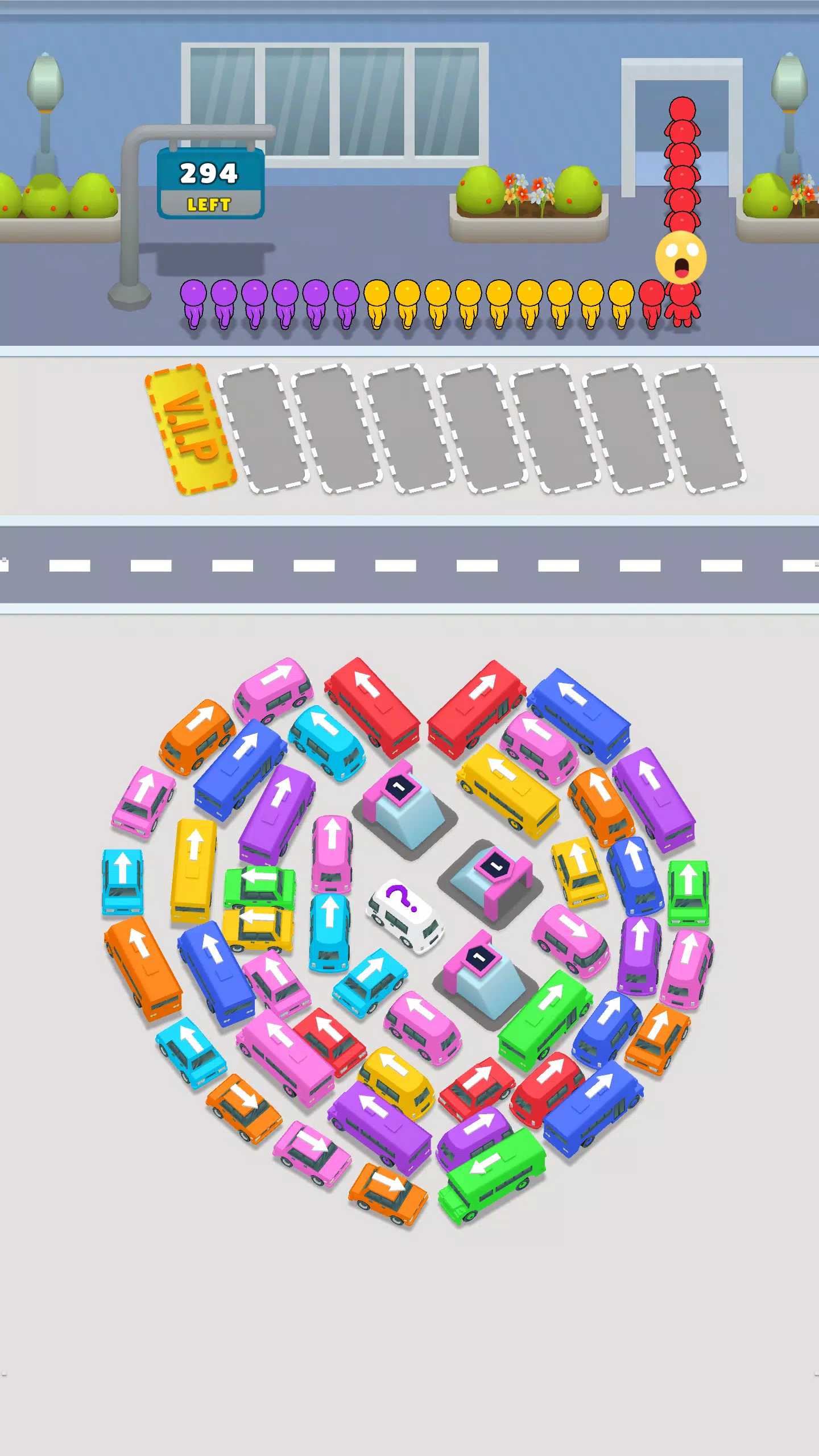 Schermata Bus Match Puzzle: Bus Shuffle 2