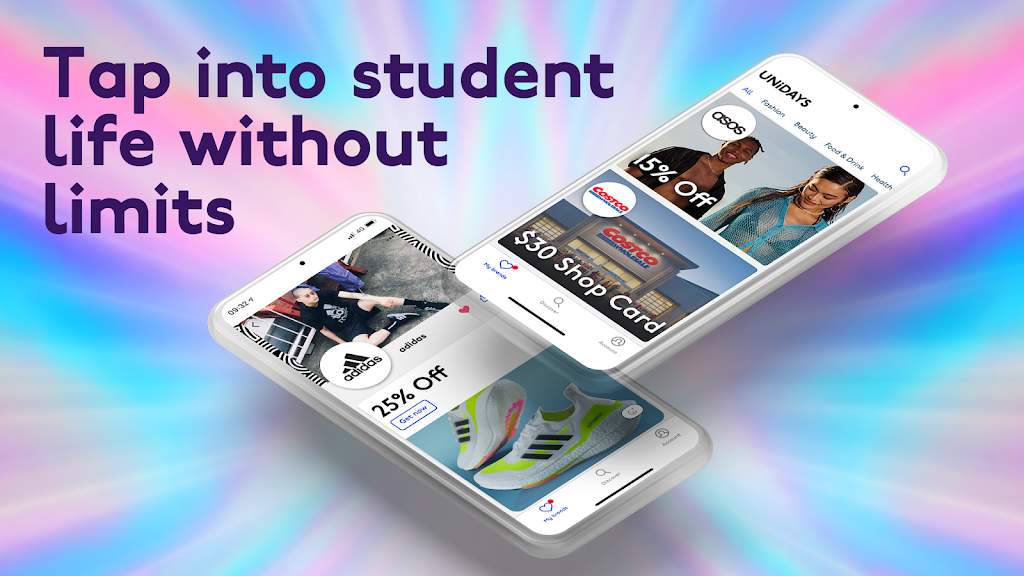 UNiDAYS: Codes promo étudiant Capture d'écran 0