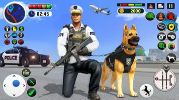 US Police Dog Games : Airport Crime Police Games應用截圖第0張