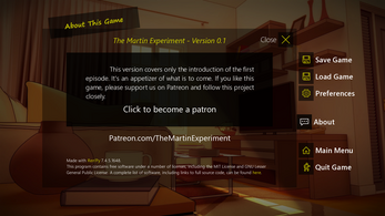 The Martin Experiment - Teaser Version Capture d'écran 0