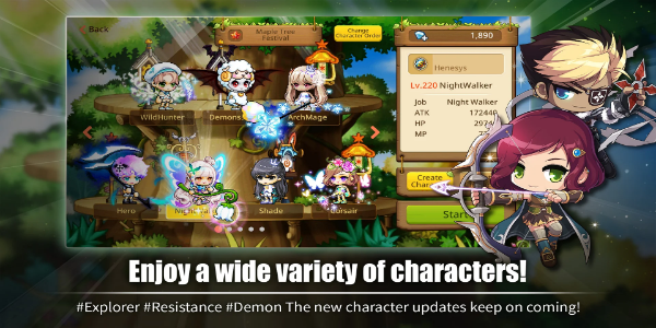 MapleStory M - Fantasy MMORPG MOD