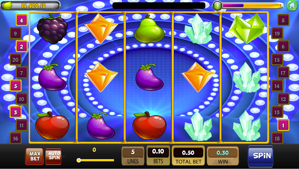 Royal Slot Style Machine Free Spins Pro Style Captura de tela 2