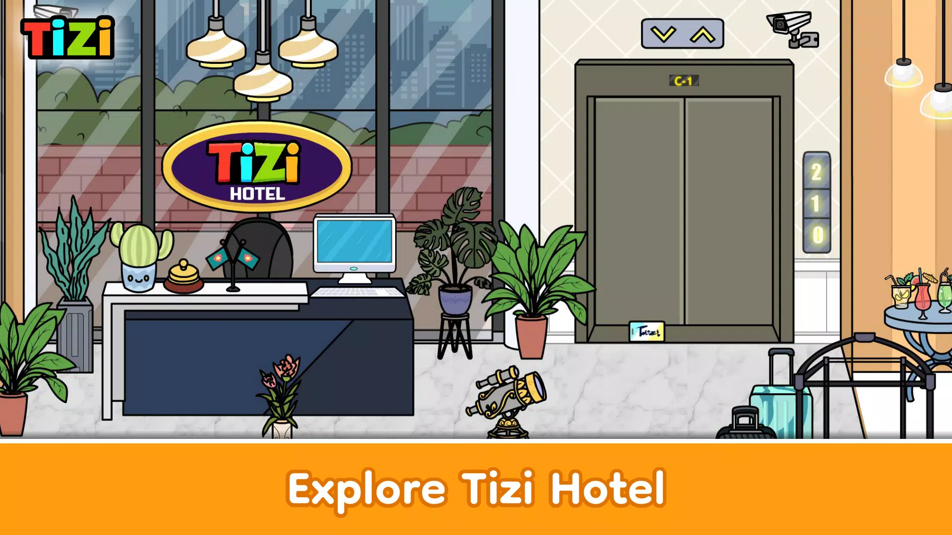 My Tizi City - Town Life Games Ekran Görüntüsü 3