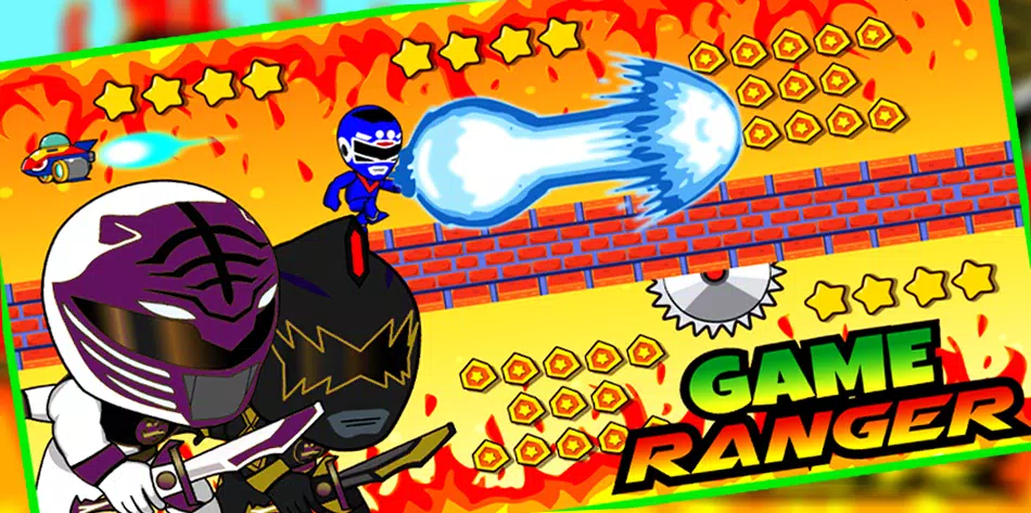 Schermata Superheroes Dino Rangers Dash 3