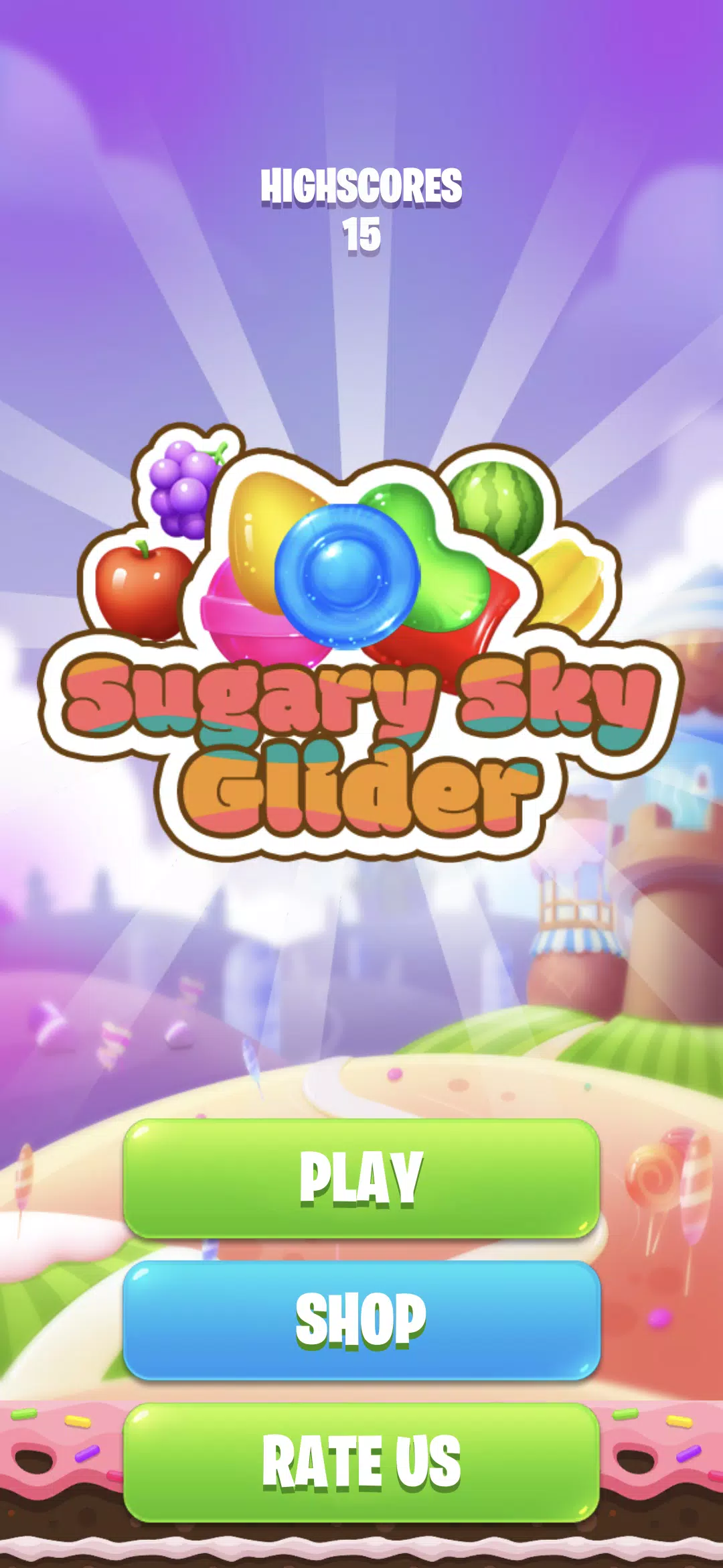 Sugary Sky Glider應用截圖第0張