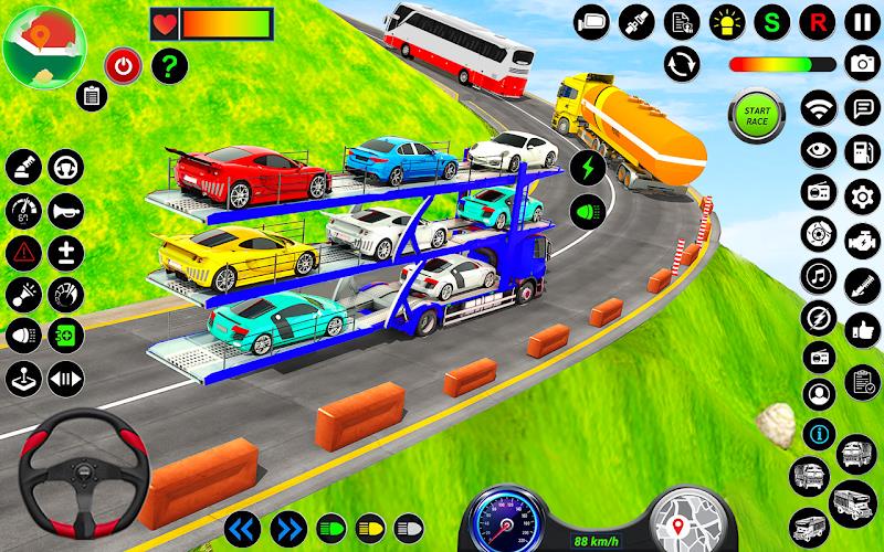 US Police Game Transport Truck Tangkapan skrin 3