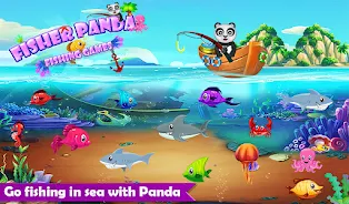 Fisher Panda - Fishing Games應用截圖第0張