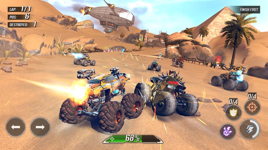 RACE: Rocket Arena Car Extreme Captura de pantalla 0