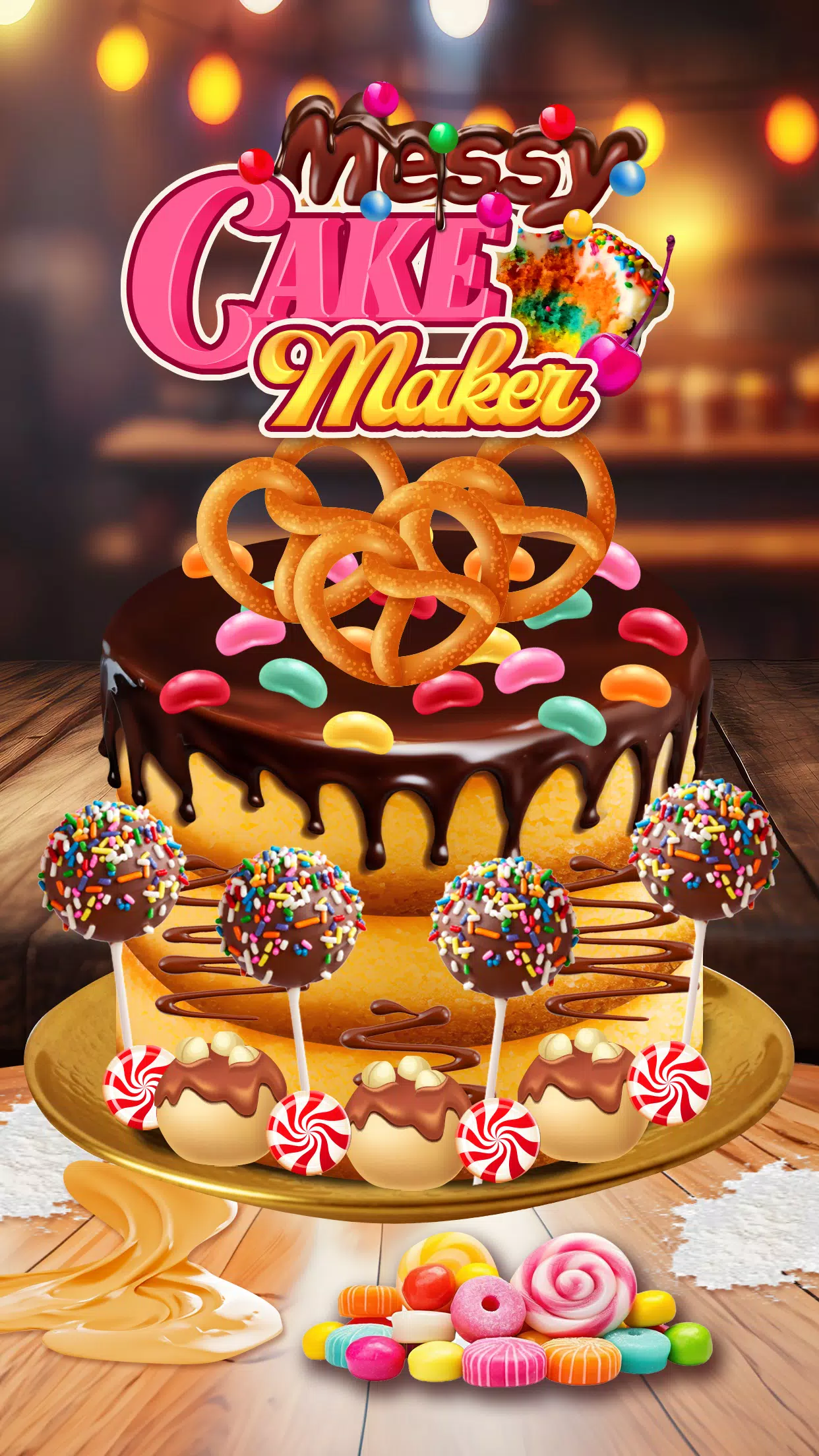 Messy Cake Maker Ảnh chụp màn hình 3