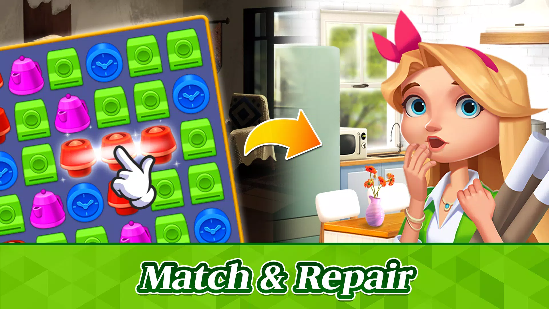 Match Puzzle House Captura de tela 1