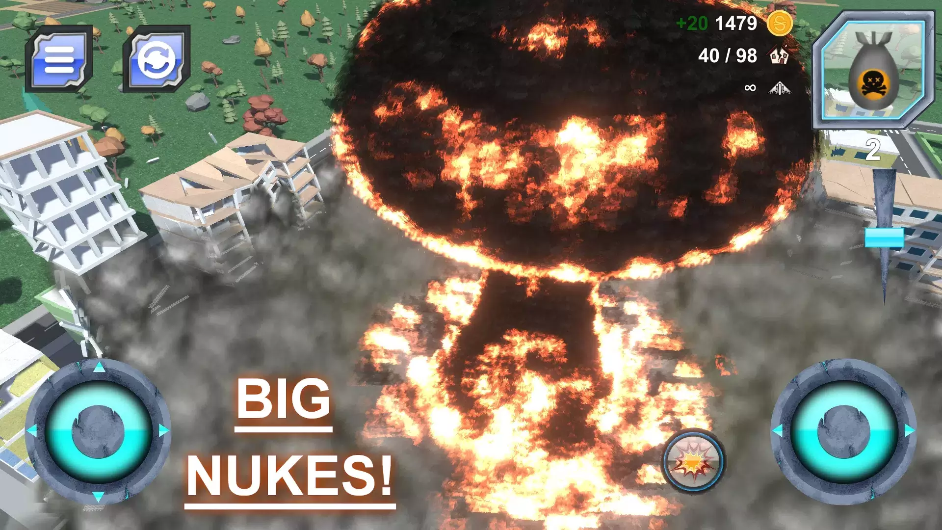 Total City Smash: Nuclear War Ảnh chụp màn hình 0