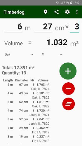 Timberlog - Timber calculator Ekran Görüntüsü 3