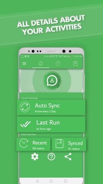 Auto Status Saver for WhatsApp स्क्रीनशॉट 3