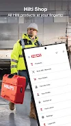 Hilti Mobile App Tangkapan skrin 0