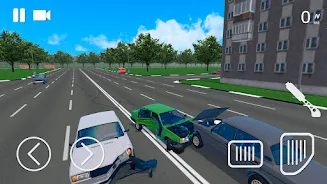 Russian Car Crash Simulator Schermafbeelding 3