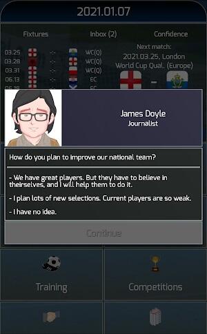 True Football National Manager mod apk 다운로드