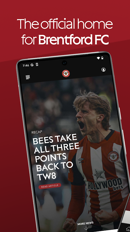 Brentford FC Official Screenshot 0