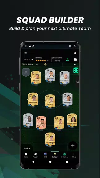 FUTBIN 25 Database & Draft Screenshot 2