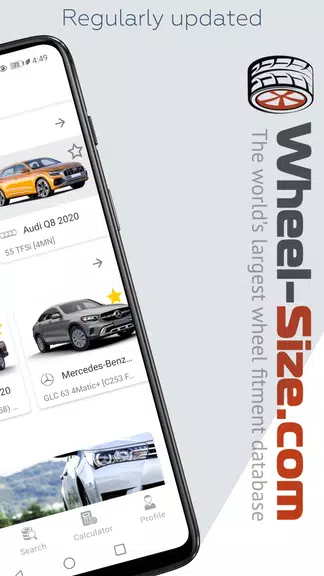 Wheel Size - Fitment database 스크린샷 3