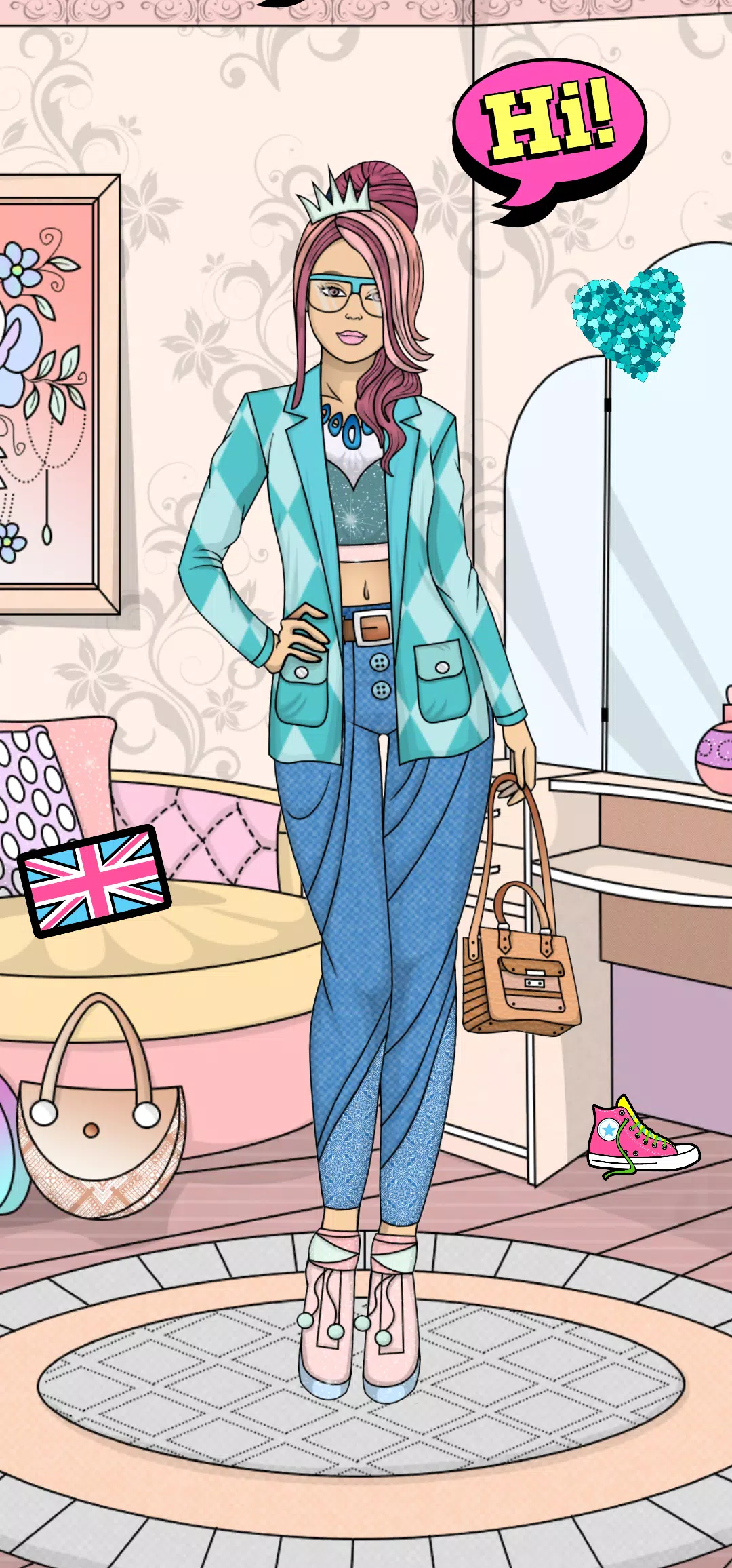 Dress Up Games & Coloring Book Schermafbeelding 3