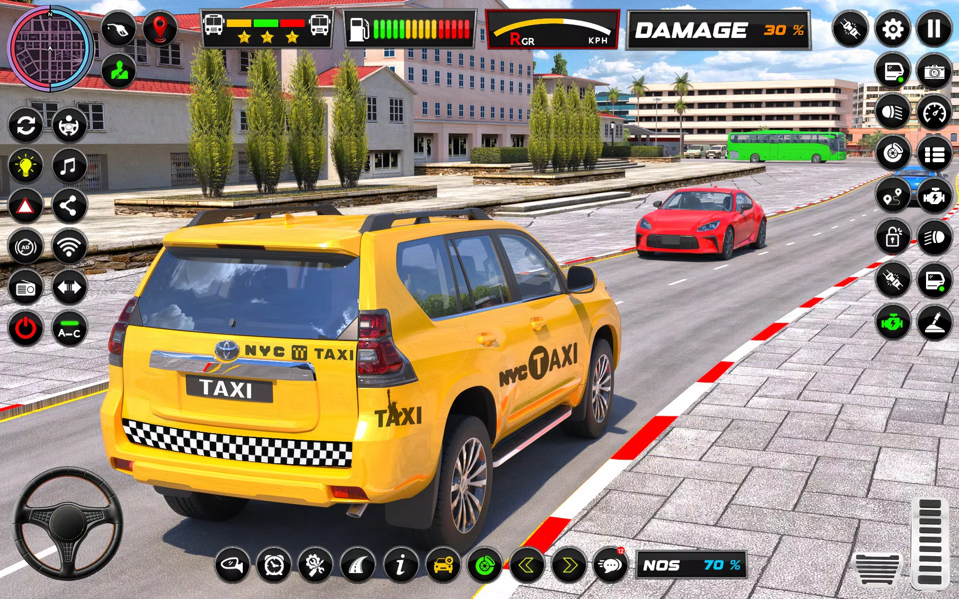 Taxi Simulator USA: City Drive ဖန်သားပြင်ဓာတ်ပုံ 0