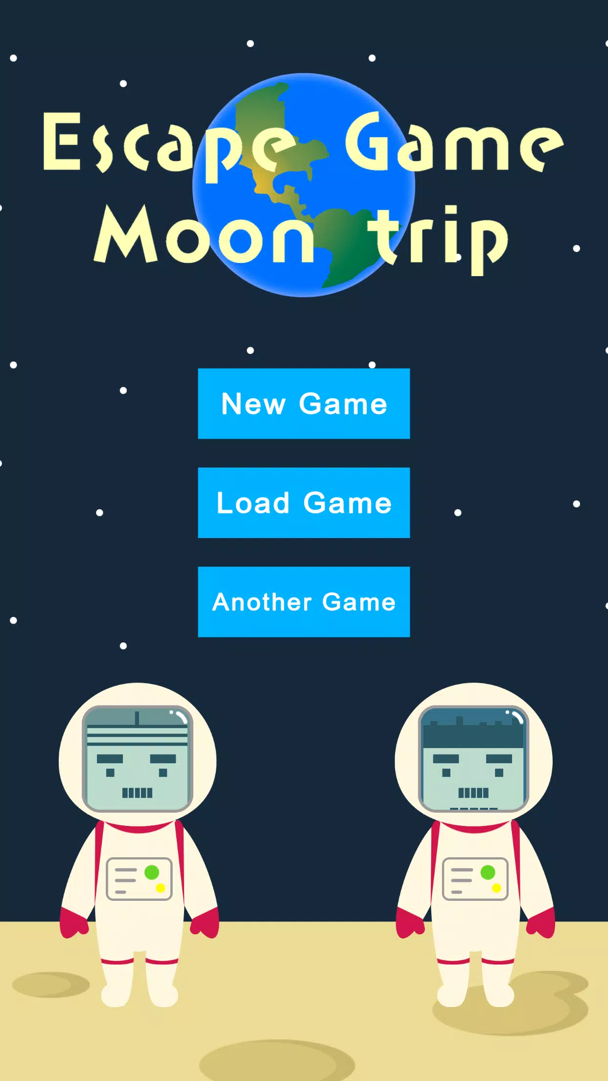 2D Escape Game - Moon Trip スクリーンショット 0